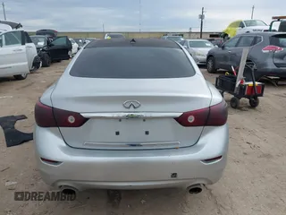 2014 Infiniti Q50 with VIN JN1BV7AP0EM681679, listed as a IAAI auction lot 41371773 with 141,940 mi miles. Bid and sale history available at carsss.com. Image 16.