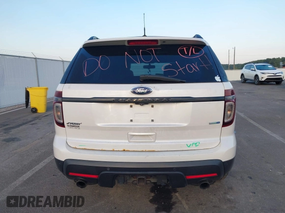 2013 Ford Explorer Sport z VIN 1FM5K8GT7DGB44569, wystawiony jako IAAI lot #40353201 z przebiegiem 146 860 mil mil oraz . Historia ofert i sprzedaży dostępna na DreamBid. Obrazek 17.