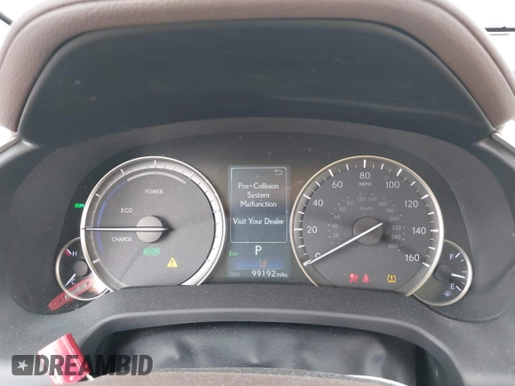 2020 Lexus RX 450h с VIN 2T2HGMDA8LC056606, выставлен на аукционе IAAI как лот 42351287 с пробегом 99 192 миль миль и . История ставок и продаж доступна на DreamBid. Изображение 7.