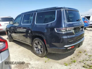 2023 Jeep Grand Wagoneer with VIN 1C4SJVEJ7PS506234, listed as a Copart auction lot 74534244 with 13,586 mi miles and Non repairable. Bid and sale history available at DreamBid. Image 2.