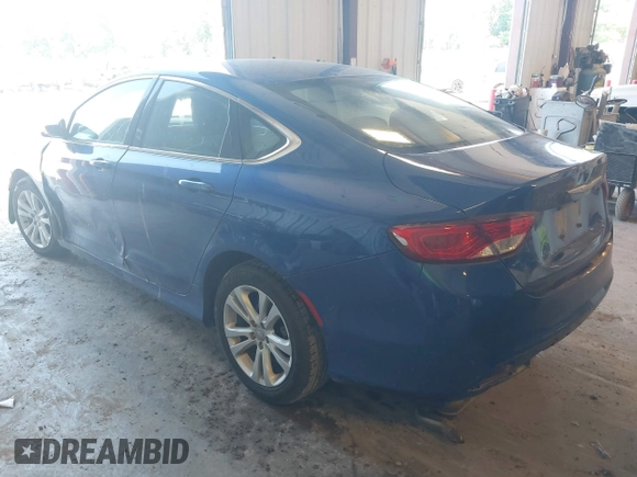 2015 Chrysler 200 Limited with VIN 1C3CCCAB8FN598361, listed as a IAAI auction lot 42612063 with 190,439 mi miles and . Bid and sale history available at DreamBid. Image 3.