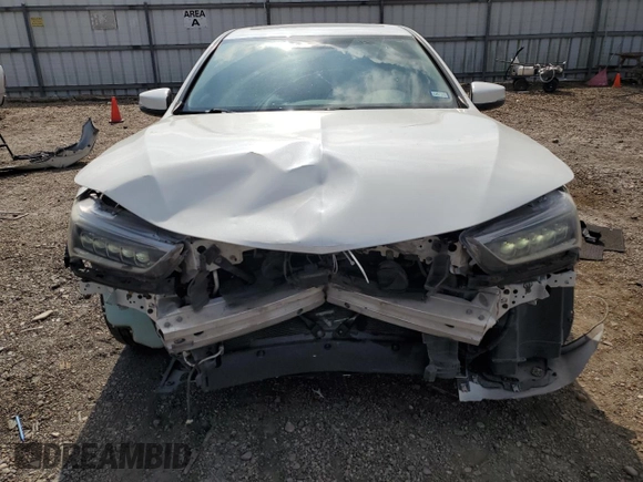 2020 Acura TLX w/Technology Pkg with VIN 19UUB1F57LA013087, listed as a Copart auction lot 44241445 with 90,056 mi miles and Salvage Title. Bid and sale history available at carsss.com. Image 5.