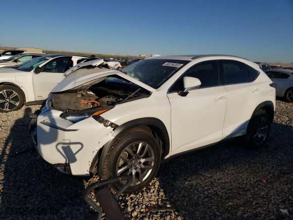 2016 Lexus NX 300h with VIN JTJBJRBZ5G2039961, listed as a Copart auction lot 68256383 with 0 miles. Bid and sale history available at carsss.com. Image 1.