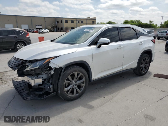 2019 Lexus RX 350 with VIN 2T2ZZMCA0KC144273, listed as a Copart auction lot 50874875 with 83,031 mi miles and Salvage title. Bid and sale history available at DreamBid. Image 1.