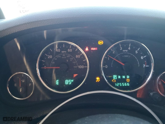 2012 Jeep Wrangler Unlimited Sport with VIN 1C4BJWDG4CL212726, listed as a Copart auction lot 49851525 with 125,566 mi miles and Salvage Title. Bid and sale history available at carsss.com. Image 9.