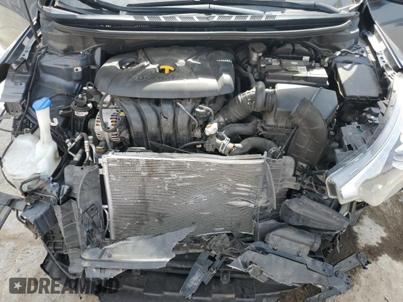 2016 Kia Forte LX z VIN KNAFK4A60G5534754, wystawiony jako Copart lot #57320285 z przebiegiem 88 766 mil mil oraz Szkoda całkowita • Salvage title. Historia ofert i sprzedaży dostępna na DreamBid. Obrazek 11.