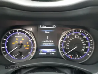 2017 Infiniti Q50 2.0t Premium with VIN JN1CV7AR6HM680577, listed as a Copart auction lot 88735105 with 48,805 mi miles and Salvage Title. Bid and sale history available at carsss.com. Image 9.