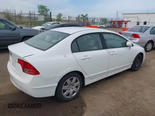 2008 Honda Civic LX with VIN 1HGFA16548L009585, listed as a IAAI auction lot 42134777 with Not Provided miles and . Bid and sale history available at DreamBid. Image 4.
