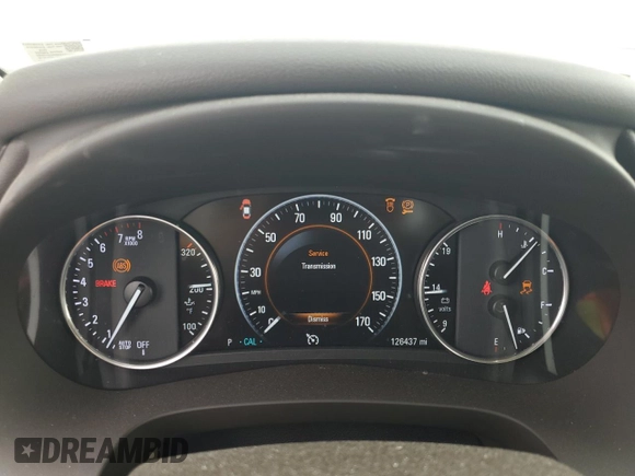 2017 Buick LaCrosse Premium with VIN 1G4ZR5SS0HU212082, listed as a Copart auction lot 51067465 with 126,437 mi miles and Salvage Title. Bid and sale history available at carsss.com. Image 9.