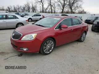 2012 Buick Verano Leather Group with VIN 1G4PS5SK4C4218102, listed as a Copart auction lot 47566055 with 194,380 mi miles and Salvage Title. Bid and sale history available at carsss.com. Image 1.