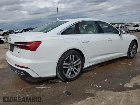 2022 Audi A6 Prestige with VIN WAUM2BF21NN058478, listed as a Copart auction lot 71114514 with 33,019 mi miles and Salvage Title. Bid and sale history available at carsss.com. Image 3.