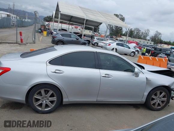 2008 Lexus ES 350 with VIN JTHBJ46G982235335, listed as a IAAI auction lot 42067692 with 141,220 mi miles. Bid and sale history available at carsss.com. Image 14.