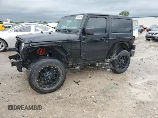 2013 Jeep Wrangler Sport with VIN 1C4AJWAG1DL538730, listed as a Copart auction lot 58784905 with 145,477 mi miles and Salvage title. Bid and sale history available at DreamBid. Image 1.