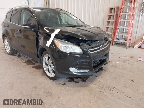 2016 Ford Escape Titanium with VIN 1FMCU0JX3GUB70607, listed as a IAAI auction lot 41727421 with 106,857 mi miles. Bid and sale history available at carsss.com. Image 18.