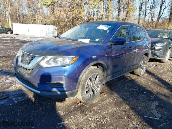 2019 Nissan Rogue SV with VIN 5N1AT2MV4KC813691, listed as a IAAI auction lot 41401674 with NaN miles. Bid and sale history available at carsss.com. Image 17.