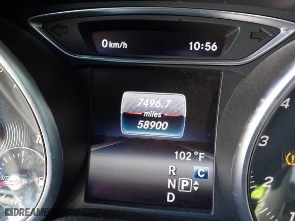 2017 Mercedes-Benz CLA with VIN WDDSJ4EB0HN445169, listed as a IAAI auction lot 42015788 with 58,900 mi miles. Bid and sale history available at carsss.com. Image 15.