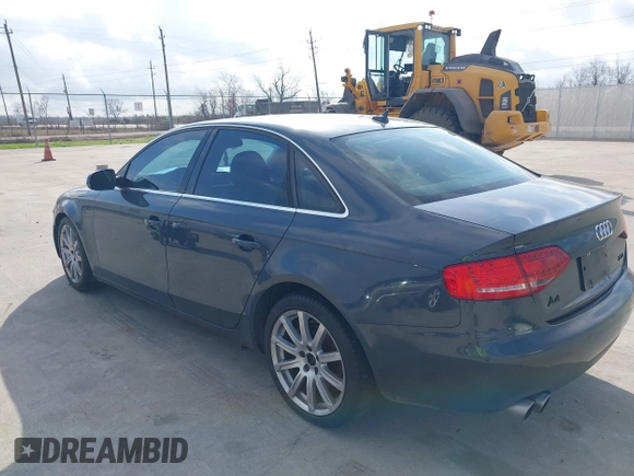 2010 Audi A4 2.0T Premium Plus with VIN WAUEFAFL9AN061618, listed as a IAAI auction lot 41527284 with 136,678 mi miles. Bid and sale history available at carsss.com. Image 3.