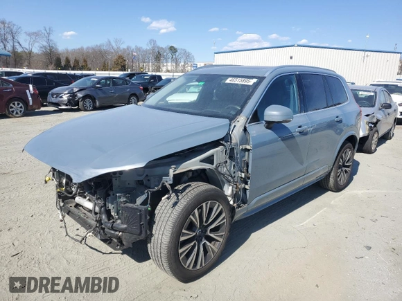 2020 Volvo XC90 Momentum with VIN YV4A22PK6L1546251, listed as a Copart auction lot 46515895 with 70,429 mi miles and Salvage Title. Bid and sale history available at carsss.com. Image 1.