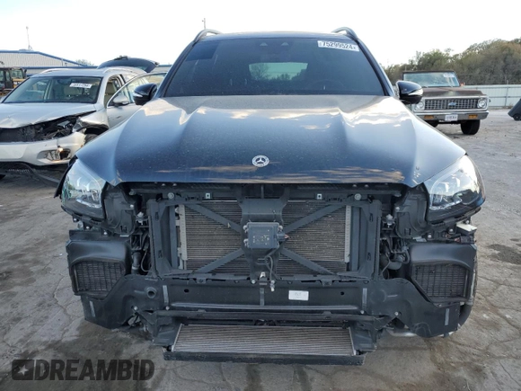 2022 Mercedes-Benz GLS 63 AMG with VIN 4JGFF8KE6NA826302, listed as a Copart auction lot 75299524 with 31,346 mi miles and Salvage Title. Bid and sale history available at DreamBid. Image 5.