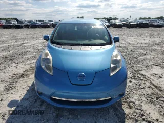 2011 Nissan LEAF SL-e with VIN JN1AZ0CP0BT003522, listed as a Copart auction lot 54838115 with 58,080 mi miles and Clean Title. Bid and sale history available at carsss.com. Image 5.