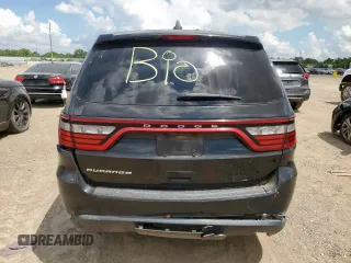 2015 Dodge Durango SXT with VIN 1C4RDHAGXFC695097, listed as a Copart auction lot 61503785 with 210,649 mi miles and Clean title. Bid and sale history available at DreamBid. Image 6.