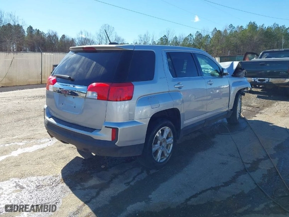 2017 GMC Terrain SLE with VIN 2GKALMEK8H6339870, listed as a IAAI auction lot 41193713 with 116,298 mi miles. Bid and sale history available at carsss.com. Image 4.