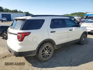 2017 Ford Explorer Sport z VIN 1FM5K8GT8HGD02987, wystawiony jako Copart lot #55646925 z przebiegiem 72 980 mil mil oraz Szkoda całkowita • Salvage title. Historia ofert i sprzedaży dostępna na DreamBid. Obrazek 3.