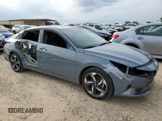 2023 Hyundai Elantra Limited z VIN KMHLP4AG5PU431041, wystawiony jako Copart lot #53947685 z przebiegiem 33 546 mil mil oraz Szkoda całkowita • Salvage title. Historia ofert i sprzedaży dostępna na DreamBid. Obrazek 4.