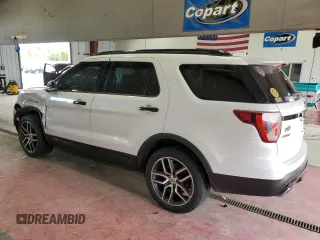 2016 Ford Explorer Sport z VIN 1FM5K8GT0GGC31749, wystawiony jako Copart lot #58024055 z przebiegiem 99 220 mil mil oraz Szkoda całkowita • Salvage title. Historia ofert i sprzedaży dostępna na DreamBid. Obrazek 2.
