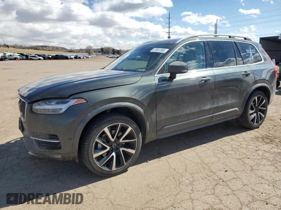 2018 Volvo XC90 Momentum with VIN YV4A22PK9J1334506, listed as a Copart auction lot 47961385 with 87,587 mi miles and Salvage Title. Bid and sale history available at carsss.com. Image 1.