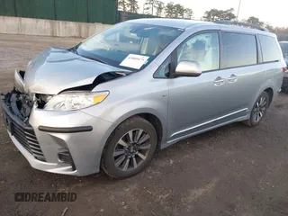 2019 Toyota Sienna LE with VIN 5TDJZ3DC1KS223552, listed as a IAAI auction lot 41809475 with 77,809 mi miles. Bid and sale history available at carsss.com. Image 20.