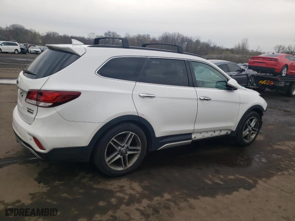 2017 Hyundai Santa Fe Limited Ultimate with VIN KM8SRDHF0HU242835, listed as a Copart auction lot 52719165 with 129,697 mi miles and Salvage Title. Bid and sale history available at carsss.com. Image 3.