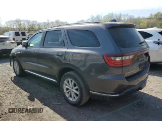 2015 Dodge Durango SXT with VIN 1C4RDJAG4FC240589, listed as a Copart auction lot 54211005 with 98,096 mi miles and Non repairable. Bid and sale history available at DreamBid. Image 2.