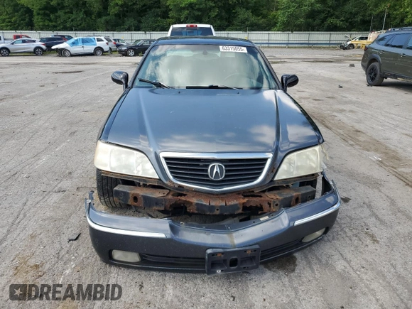 2002 Acura RL with VIN JH4KA96622C006520, listed as a Copart auction lot 63315055 with Not provided miles and Salvage title. Bid and sale history available at DreamBid. Image 5.