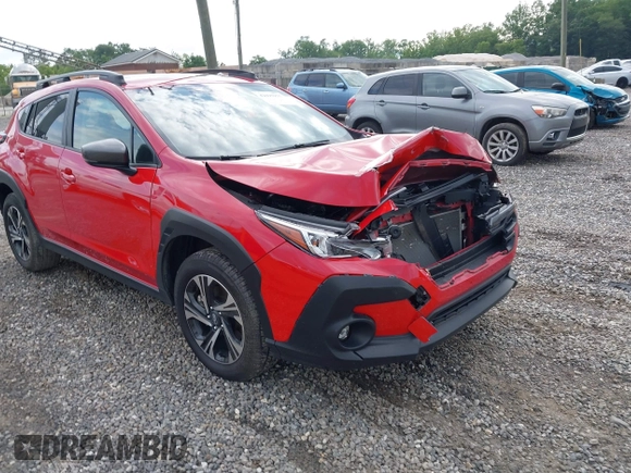 2024 Subaru Crosstrek Premium z VIN JF2GUADC1R8287569, wystawiony jako IAAI lot #42495955 z przebiegiem 18 732 mil mil oraz . Historia ofert i sprzedaży dostępna na DreamBid. Obrazek 1.