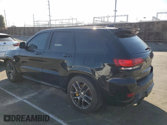 2020 Jeep Grand Cherokee Trackhawk with VIN 1C4RJFN9XLC366324, listed as a Copart auction lot 46372135 with 30,252 mi miles and Clean title. Bid and sale history available at DreamBid. Image 2.