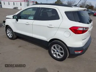 2020 Ford EcoSport SE with VIN MAJ3S2GE8LC316601, listed as a IAAI auction lot 41823655 with 32,574 mi miles and . Bid and sale history available at DreamBid. Image 3.