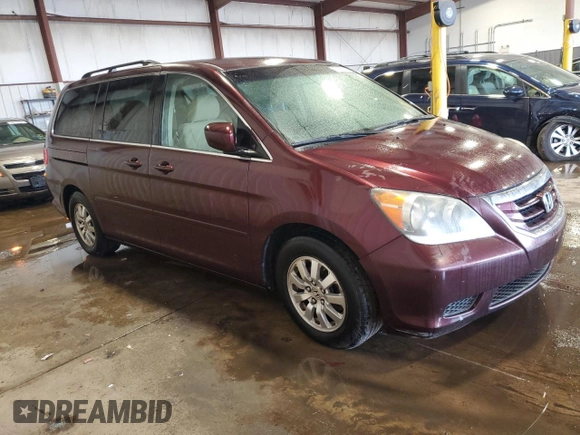 2010 Honda Odyssey EX with VIN 5FNRL3H47AB036925, listed as a Copart auction lot 57555365 with 178,790 mi miles and Salvage title. Bid and sale history available at DreamBid. Image 4.