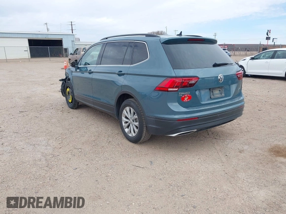 2019 Volkswagen Tiguan SE with VIN 3VV3B7AX3KM139472, listed as a IAAI auction lot 41674213 with 47,990 mi miles and . Bid and sale history available at DreamBid. Image 3.
