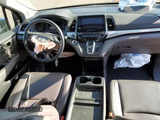 2019 Honda Odyssey EX-L with VIN 5FNRL6H7XKB042232, listed as a Copart auction lot 81066384 with 55,724 mi miles and Salvage Title. Bid and sale history available at carsss.com. Image 8.