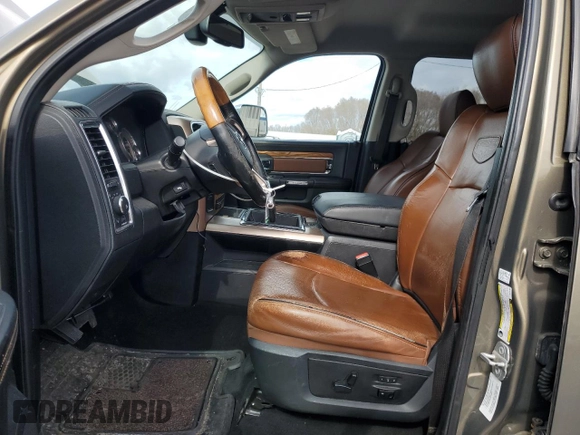 2014 Ram 2500 Longhorn with VIN 3C6UR5PL5EG144383, listed as a Copart auction lot 50025555 with 133,925 mi miles and Salvage Title. Bid and sale history available at carsss.com. Image 7.