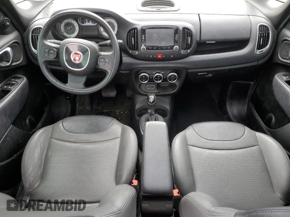 2015 FIAT 500L Lounge with VIN ZFBCFACH8FZ034455, listed as a Copart auction lot 55146135 with 69,188 mi miles and Clean title. Bid and sale history available at DreamBid. Image 8.