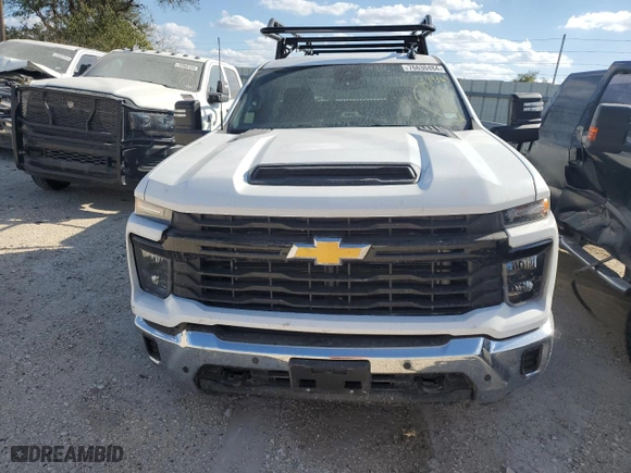 2024 Chevrolet Silverado 2500HD Work Truck with VIN 1GC0WLE79RF394369, listed as a Copart auction lot 76630484 with 0 mi miles and Salvage Title. Bid and sale history available at carsss.com. Image 5.