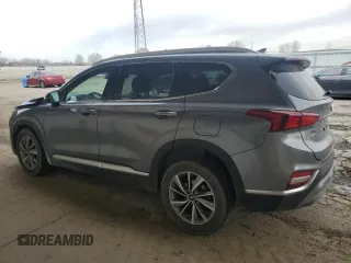 2019 Hyundai Santa Fe Limited with VIN 5NMS5CAD6KH018163, listed as a Copart auction lot 50663845 with 66,452 mi miles and Salvage Title. Bid and sale history available at carsss.com. Image 2.