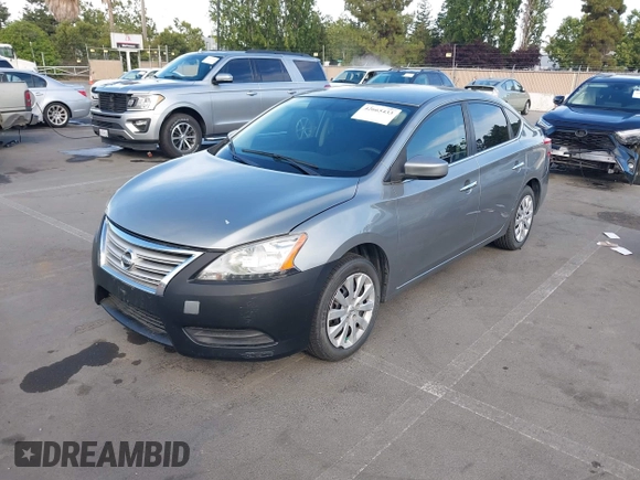 2014 Nissan Sentra SV with VIN 3N1AB7AP9EY242028, listed as a IAAI auction lot 42665433 with 191,906 mi miles and . Bid and sale history available at DreamBid. Image 2.