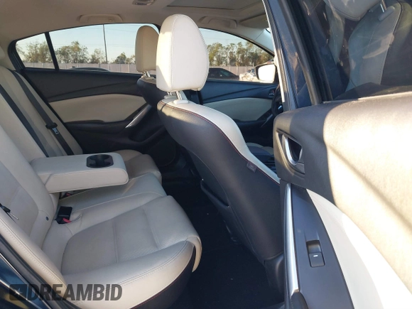 2015 Mazda 6 i Grand Touring with VIN JM1GJ1W58F1201507, listed as a IAAI auction lot 40916832 with 78,322 mi miles and . Bid and sale history available at DreamBid. Image 8.