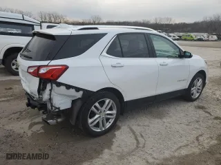 2020 Chevrolet Equinox Premier with VIN 2GNAXYEX3L6131639, listed as a Copart auction lot 86572814 with 44,306 mi miles and Salvage Title. Bid and sale history available at carsss.com. Image 3.