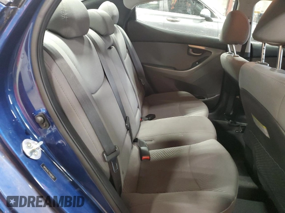 2015 Hyundai Elantra SE with VIN 5NPDH4AE7FH582461, listed as a Copart auction lot 51911745 with 49,610 mi miles and Salvage Title. Bid and sale history available at carsss.com. Image 10.