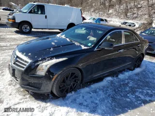 2013 Cadillac ATS Luxury with VIN 1G6AB5RX4D0148690, listed as a Copart auction lot 45766835 with 109,774 mi miles and Salvage Title. Bid and sale history available at carsss.com. Image 1.