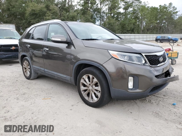 2015 Kia Sorento EX with VIN 5XYKU4A73FG571081, listed as a Copart auction lot 88085145 with 126,635 mi miles and Salvage Title. Bid and sale history available at carsss.com. Image 4.